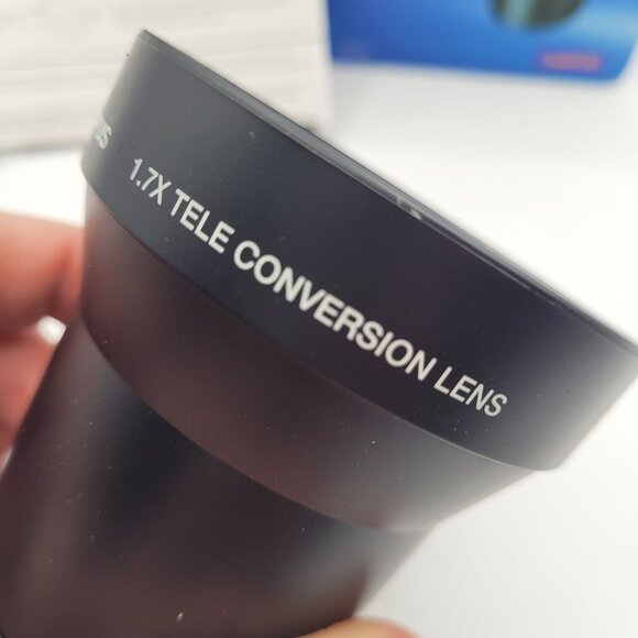 NOS Olympus TCON-17 1.7X Telephoto Conversion 200862 Lens 55mm for C-5050 C-4000 - Picture 8 of 11